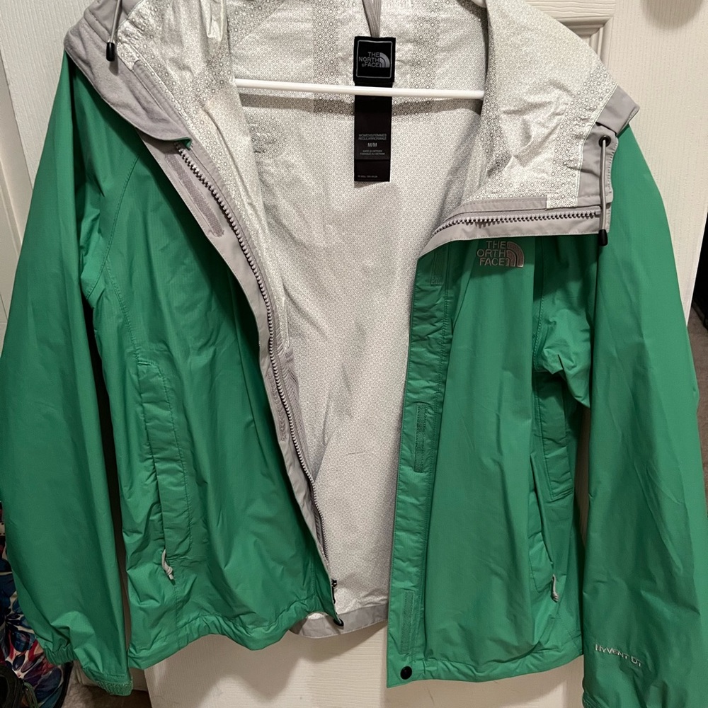 North Face rain jacket